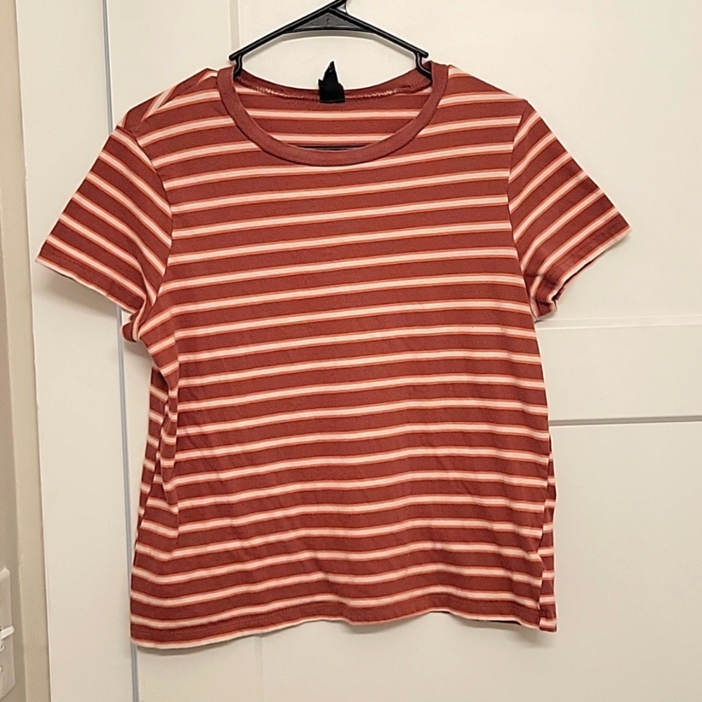 Wild Fable Striped Short Sleeve T Shirt
